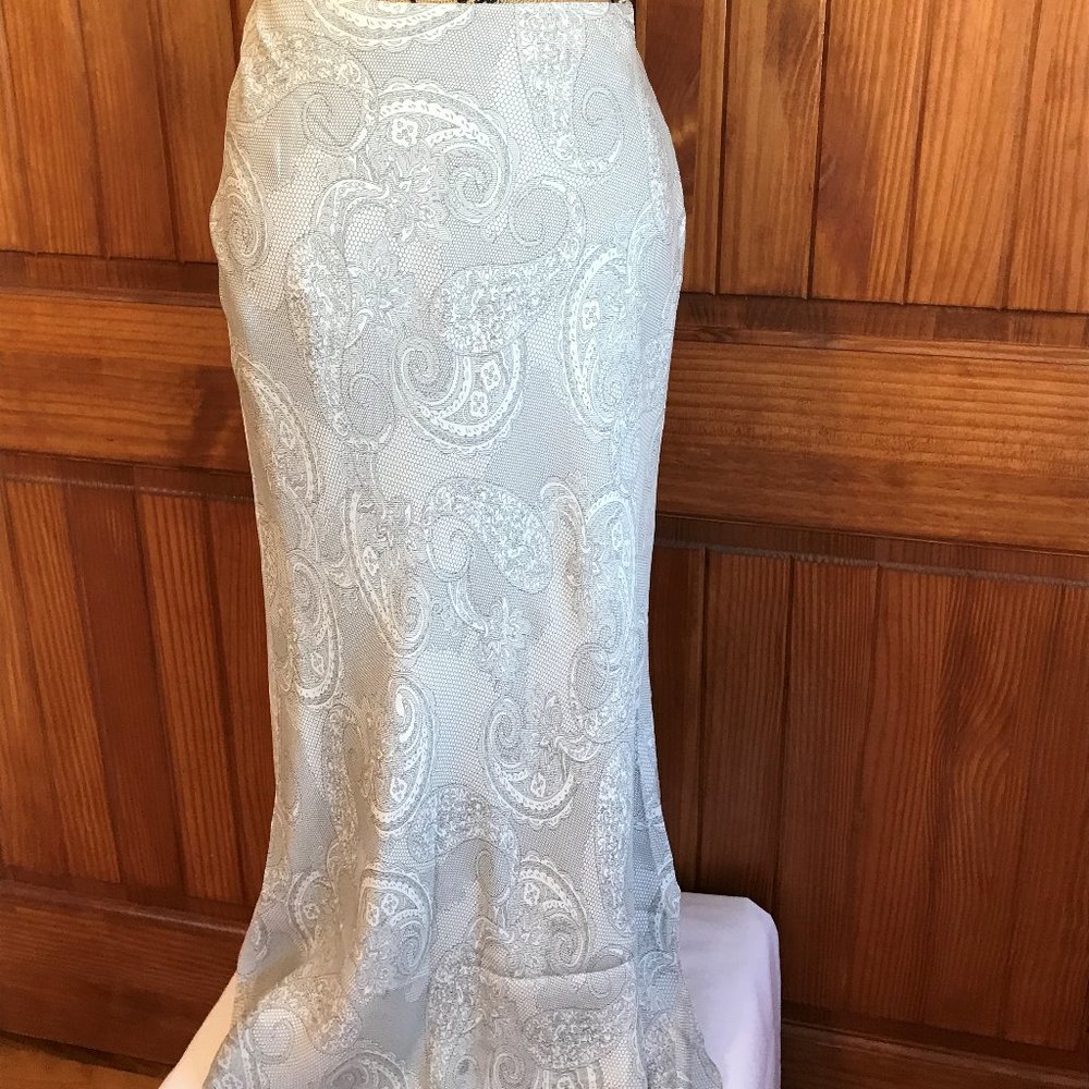 Jones New York Silk Skirt, Country Collection
